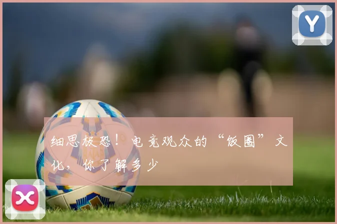 细思极恐!电竞观众的“饭圈”文化,你了解多少